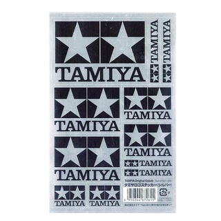 Tamiya 67261 - Tamiya Logo Sticker (Silver)