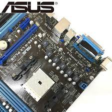 Asus Original F1A55-M LX PLUS เมนบอร์ดเดสก์ท็อป A55 ซ็อกเก็ต FM1 DDR3 32G สำหรับ/E2 เดิมใช้ Mainboar