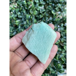 (Z)พลอยธรรมชาติ อะแมโซไนท์(Amazonite) พลอยแท้100% น้ำหนัก 431.50 กะรัต