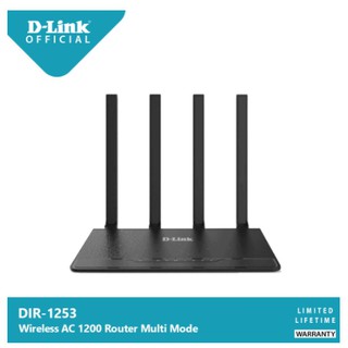 ROUTER (เราเตอร์) D-LINK รุ่น DIR-1253 AC1200 MU-MIMO WIFI GIGABIT - ออกใบกำกับภาษีได้