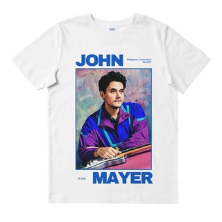 John MAYER - 80s VIBE | เสื้อยืด พิมพ์ลายวงดนตรี | Merch เครื่องดนตรี | Unisex | วงดนตรีเมอร์ช | เสื้อยืด พิมพ์ลายดนตรี | ป๊อปร็อค