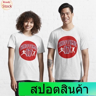 Illicit เสื้อยืดลำลอง Sho Time Japanese Flag Essential T-Shirt Popular T-shirts