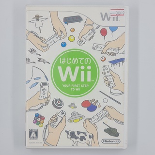 [00018] Wii Play : Hajimete no Wii (JP)(WII)(USED) แผ่นเกมแท้ มือสอง !!