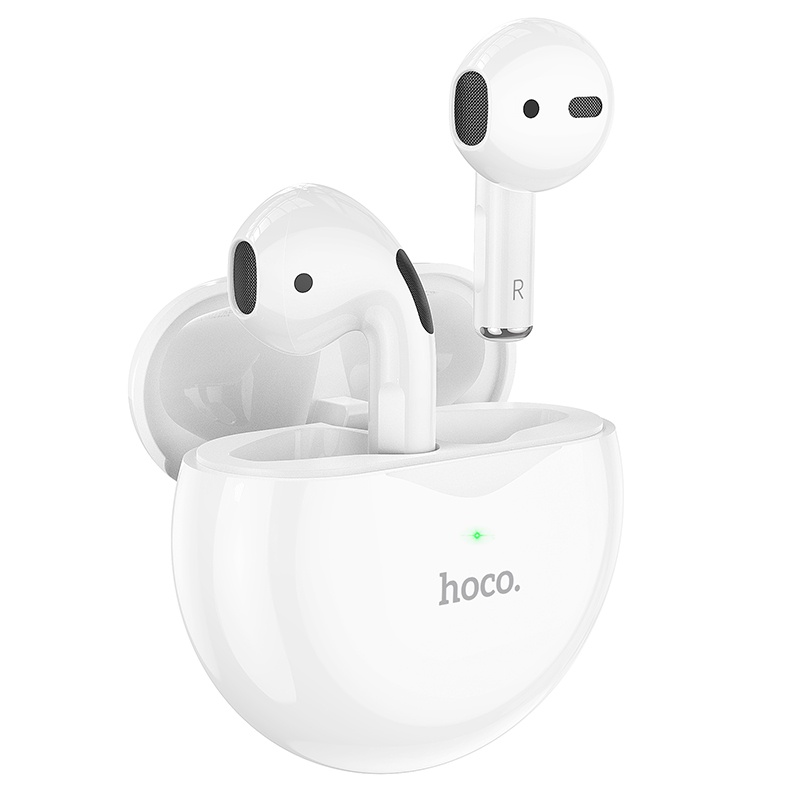 [ใหม่] Hoco EW24 หูฟังไร้สาย True Bluetooth 5.3 หูฟัง TWS หูฟังไมโครโฟนในตัวในหูแฮนด์ฟรีหูฟังเพลงสําหรับ & Android Universal หูฟัง