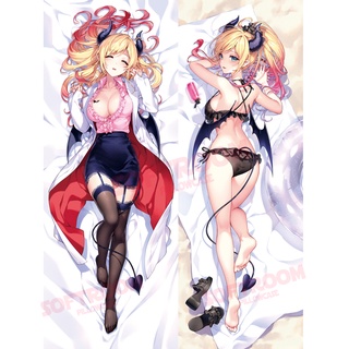 Yuzuki Choco Hololive VTuber Dakimakura ปลอกหมอน แบบนิ่ม ลายอนิเมะ ขนาด 50x150 ซม. สําหรับโซฟา เตียง DK1186