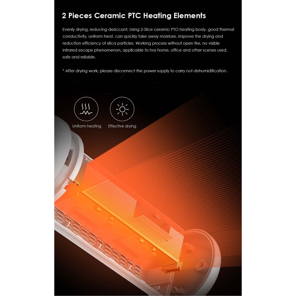 พร้อมส่ง Deerma DEM-CS90M/CS50M Mini Dehumidifier เครื่องลดความชื้น