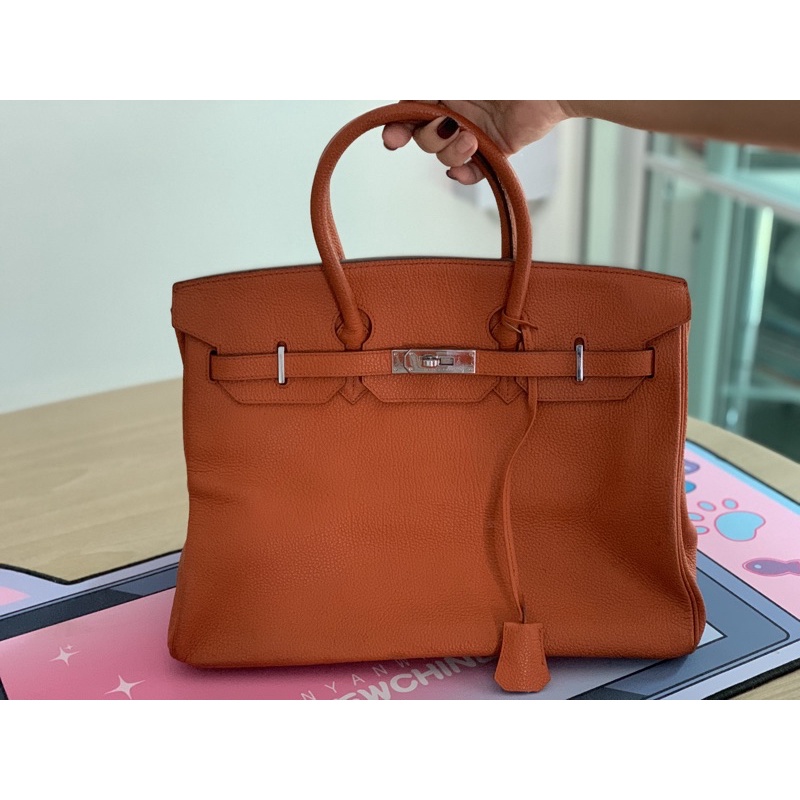 กระเป๋า Hermès หนังแท้มือสอง