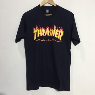 เสื้อยืดพรีเมี่ยม พิมพ์ลาย TRASHER II สําหรับผู้ชาย และผู้หญิง