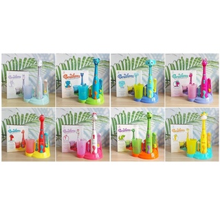 แปรงสีฟัน แบตเตอรี่ สำหรับเด็ก Brusheez® Kids Electric Toothbrush Set AGE 3+