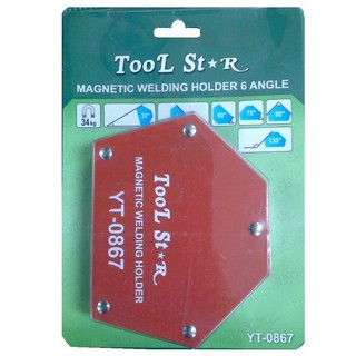 TOOL STARแม่เหล็กฉาก5"รุ่นYT-0867#2080