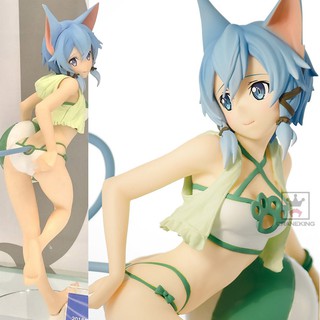 Figure ฟิกเกอร์ Model โมเดล Sword Art Online ซอร์ดอาร์ตออนไลน์ Cait Sith Sinon เคทสิท ชิน่อน ชุดว่ายน้ำ