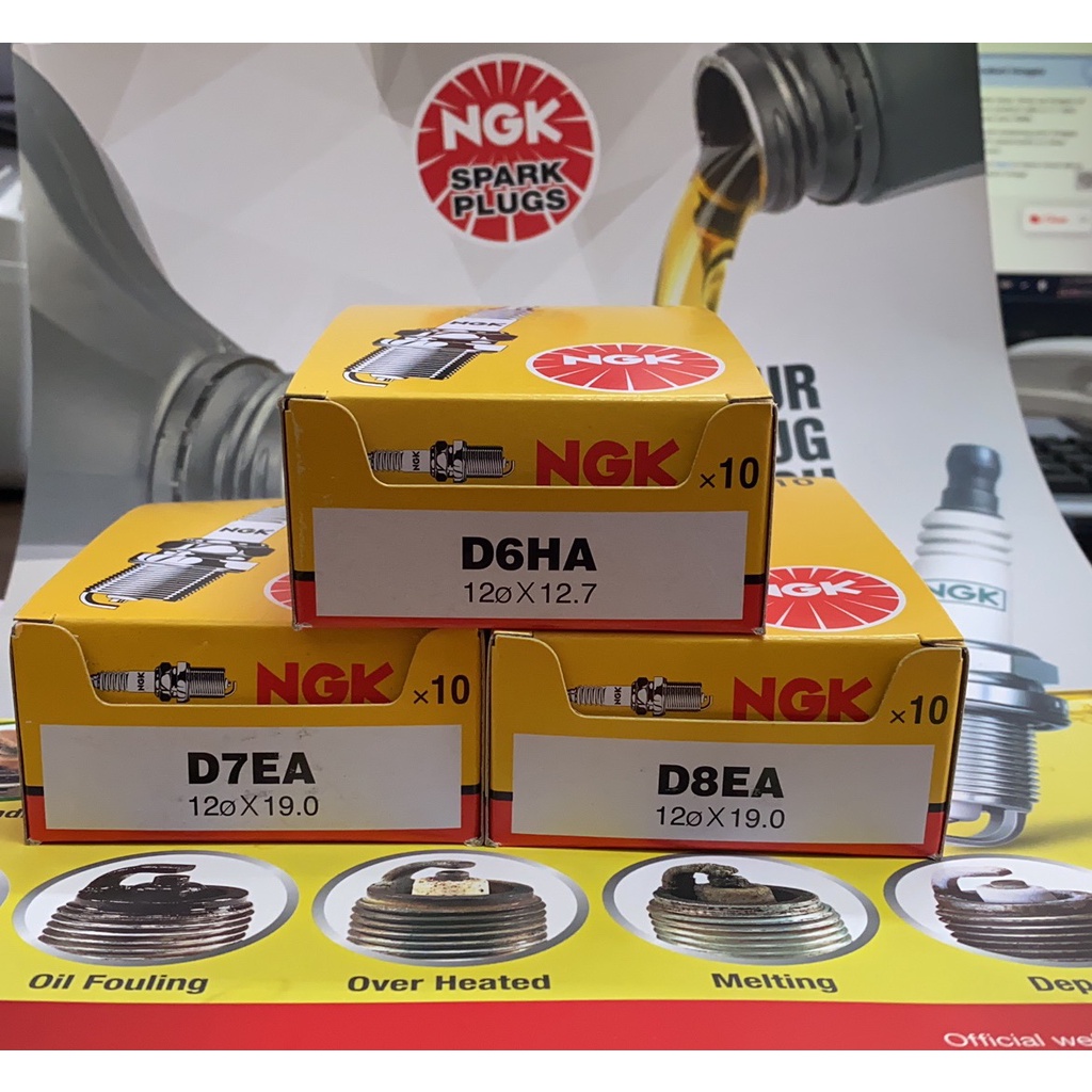 NGK SPARK PLUG D6HA / D7EA / D8EA JAPAN