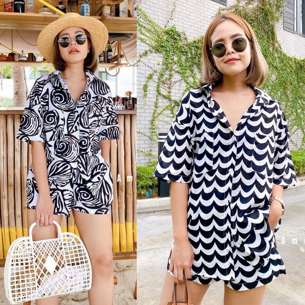 Code no:2010024707-แฟชั่น เสื้อเชิ้ตแขนสั้น ด้านหน้าแต่งกระดุม สามารถถอดได้จริง ผ้าลินินแท้ เนื้อดีเนื้อนิ่ม ใส่สบาย