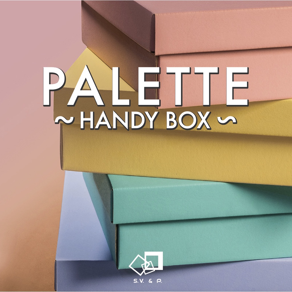 กล่องกระดาษ Palette Handy Box