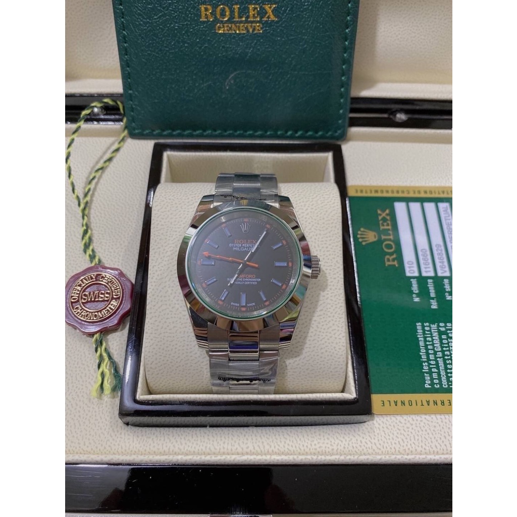 นาฬิกาข้อมือ Rolex size 40mm ระบบออโต้ งานออริเทียบแท้