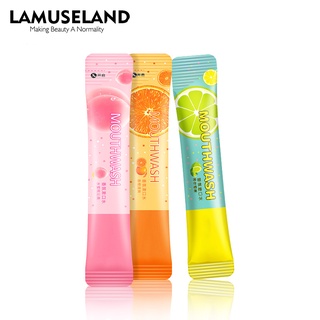 LAMUSELAND อุปกรณ์น้ำยาล้างปาก เเบบพกพา ดูแลช่องปาก  10 มล.