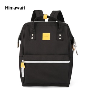 กระเป๋าเป้สะพายหลัง ฮิมาวาริ Himawari Backpack with USB Charging 14" Laptop Compartment black 1881