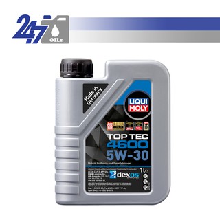 [โค้ด OILSEPลด฿130]LIQUI MOLY น้ำมันเครื่องสังเคราะห์แท้ TOP TEC 4600 5W-30 5W30 ขนาด 1 ลิตร