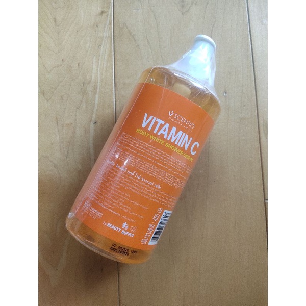 scentio-vitamin c-body white shower serum