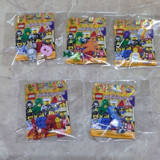 เลโก้ lego minifigures series 18 71021 ของแท้100% มือ1 กรีดซองแพ็คใหม่