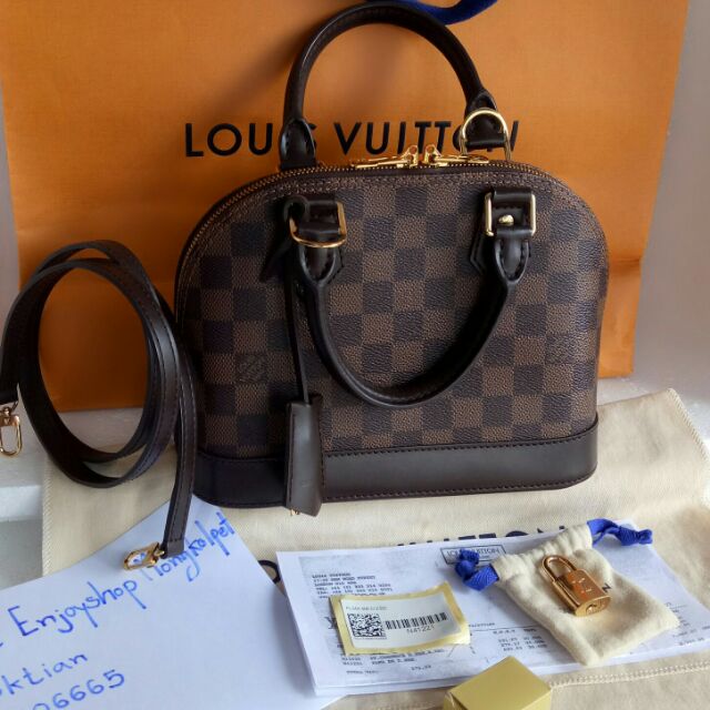 กระเป๋า Louis Vuitton Alma bb dc17 แท้