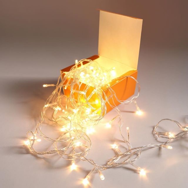 Warm LED lighting 10m