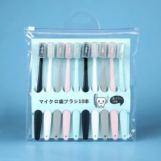 แปรงสีฟันพร้อมที่คอบแปรง เด็ก 3 ขวบขึ้นไป 1 แพ็ค10 ชิ้น TL38(120)115