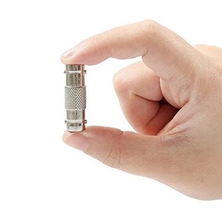 3 ชิ้น หัวต่อสายสัญญาณ BNC Barrel Connector and BNC Female to Female Coupler Adapter for CCTV Security Camera (BNC femal