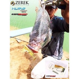 กุ้งยาง ZEREK 50mm 3g/3.5g กุ้งยางตกปลากะพง กุ้งยางตกปลา