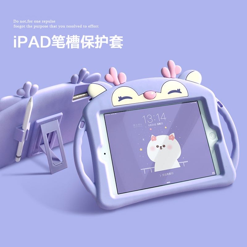 เคสซิลิโคนลายการ์ตูนสําหรับ Ipad Pro 2020 ( 11 นิ้ว ) Pro 2018 Pro 10 ...