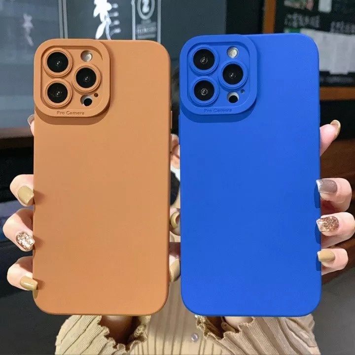 SOFT CASE PRO CAMERA เคสพรีเมี่ยม MACAROON ZENFONE LIVE L1 / L2 / MAX PRO M1 / MAX PRO M2