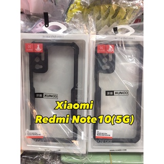 Xiaomi Redmi Note 10 5G XUNDD Beatle Series แบบขอบแข็ง-หลังแข็งแบบใส เคสกันกระแทก คลุมกล้อง (ของแท้100%)