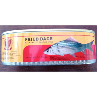 ปลาเต้าซี่ ยี่ห้อFried dace 184กรัม