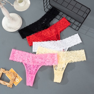 Women Sexy Lace Panties Low waist Thong Underwear Female Temptation G-String Lingerie