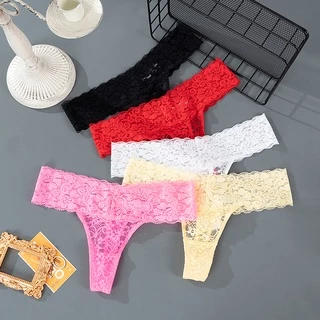 Women Sexy Lace Panties Low waist Thong Underwear Female Temptation G-String Lingerie