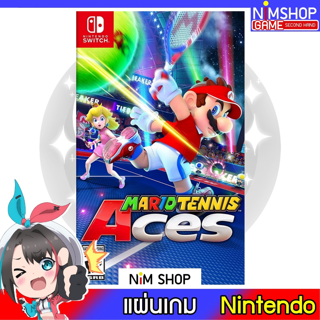(มือ2) Nintendo Switch : MARIO TENNIS ACE แผ่นเกม มือสอง สภาพดี