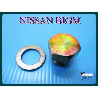 NISSAN BIG-M CRANK NUT SET &amp; RING // น็อตก้นแคร้ง สินค้าคุณภาพดี