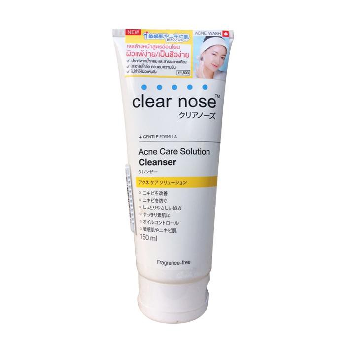 Clear Nose Acne Care Solution Cleanser 150 ml Shopee Thailand
