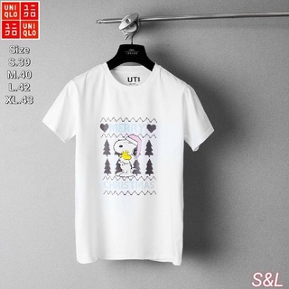 uniqlo เสื้อยืดแขนสั้น