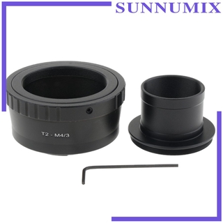 [SUNNIMIX] T2 T-Ring for Panasonic M 4/3 +M42 to 31.7mm/1.25 inch Telescope Mount Tube