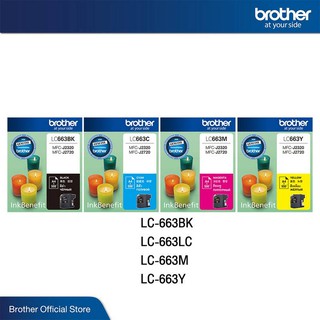 Brother LC-663  Cartridge ตลับหมึกแท้