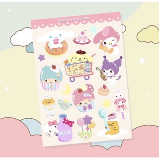 STICKER รวมตัวละคร SANRIO A6 💗