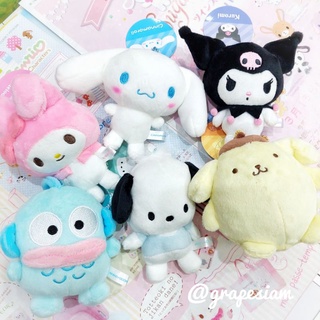 🎀Sanrio พวงกุญแจตุ๊กตา พวงกุญแจ ขนาด 10cm. สินค้านำเข้าจากญี่ปุ่นแท้100%🎀