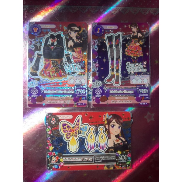 Aikatsu CARD PREMIUM Ran Shibuki ต้นฉบับ