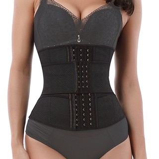 เข็มขัดรัดเอวกระชับสัดส่วน Waist Trainer Slimming Corset Girdle Shapewear