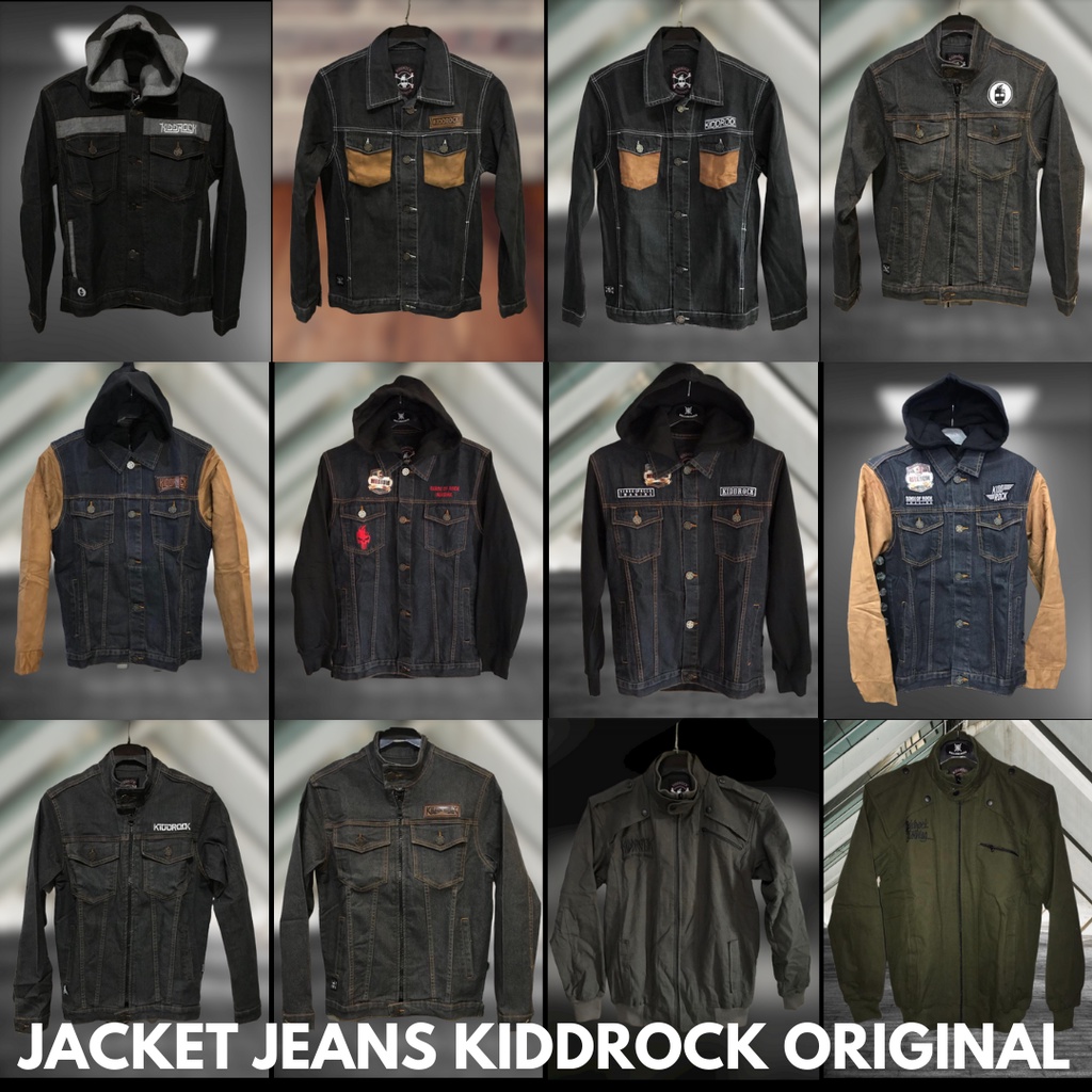 KIDDROCK ORIGINAL JEANS JACKET KIDROCK JEAN JACKET