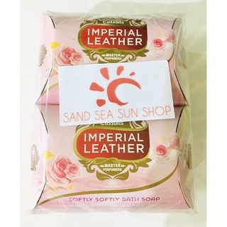 Imperial Leather MASTER PERUMERS Soap อิมพีเรียล เลเธอร์ สบู่ก้อน 125กรัม x 4 ก้อน