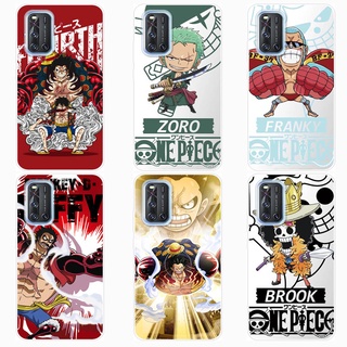 เคส วีโว่ VIVO V19 V20 V21 Case การ์ตูน One Piece Luffy Soft TPU เคสซิลิโคน โทรศัพท์มือถือ เคส