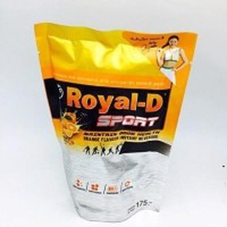 รอแยล-ดี สปอร์ต เกลือแร่ Royal D Sport 35 กรัม(Grams)/ซอง(Sachets) ถุงละ 5ซอง