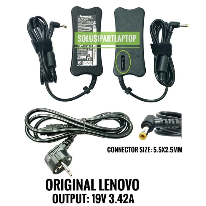 LENOV0 3000 Y510 19V 3.42A 5.5*2.5MM BONE SHAPE ADAPTER